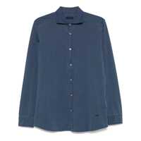 Camasi casual FAY JERSEY TINTO FROSTED SHIRT Barbati