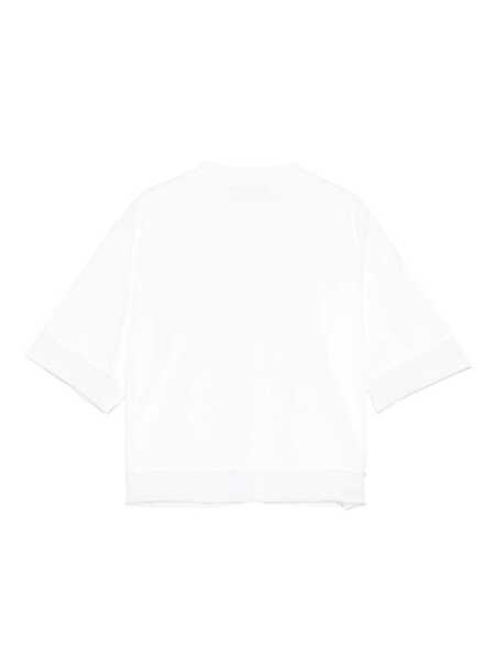Tricouri Aspesi SHORT SLEEVED T-SHIRT White Fete (BM 17422071) 2