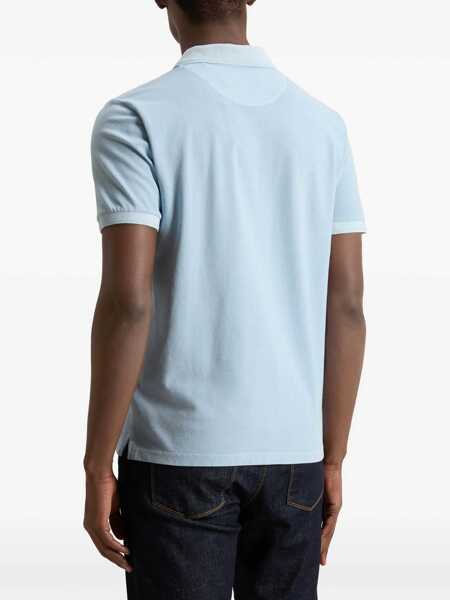 Tricouri Polo Woolrich Mackinack Polo Shirt BABY BLUE Barbati (BM 17422117) 4