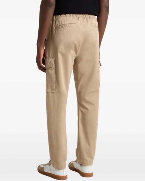 Pantaloni casual Woolrich Cargo Pants With Belt BEIGE Barbati (BM 17422168) 4