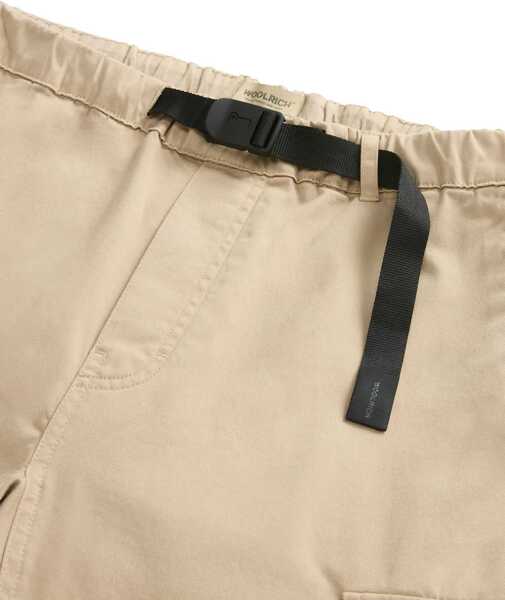 Pantaloni casual Woolrich Cargo Pants With Belt BEIGE Barbati (BM 17422168) 5