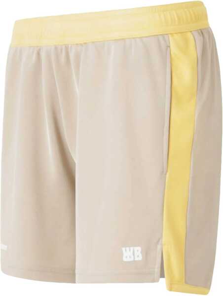 Pantaloni scurti WALES BONNER Jersey Shorts YELLOW Barbati (BM 17422189) 3