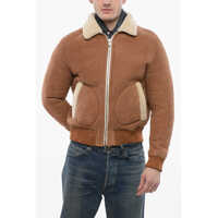 Bomber jacket Monogrammed Shearling Bomber Jacket Barbati