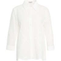 Bluze Blouse with perforated embroidery Femei