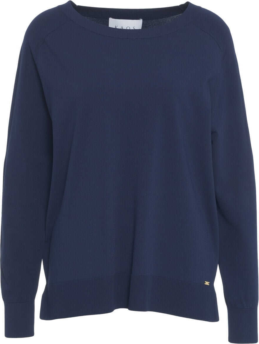Pulovere Kaos Viscose sweater Blue Femei (BM 17422423) 2