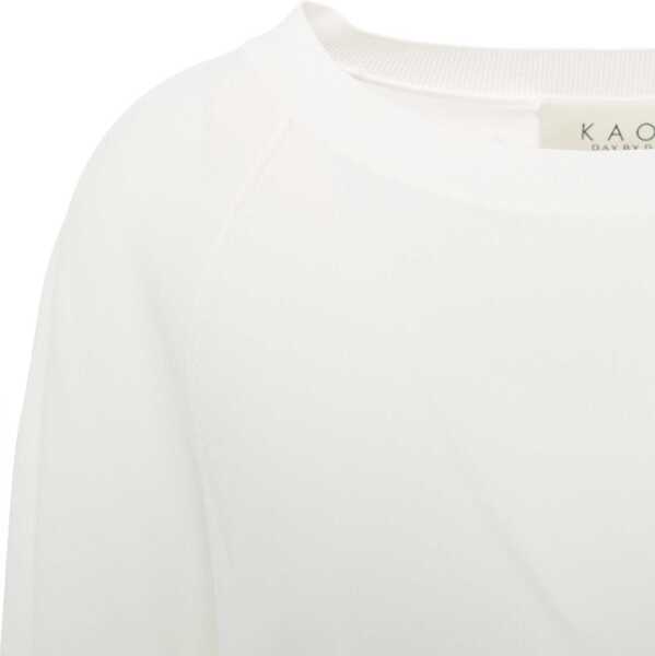 Pulovere Kaos Viscose sweater White Femei (BM 17422432) 4