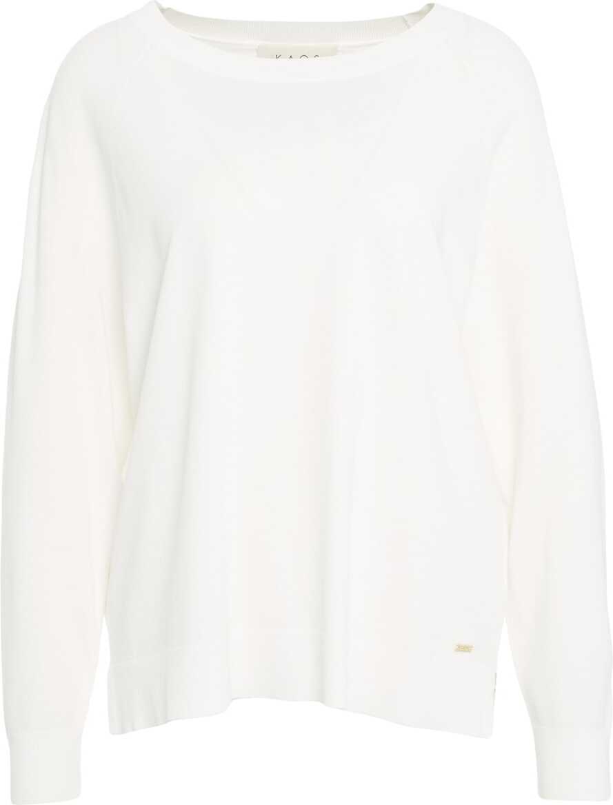 Pulovere Kaos Viscose sweater White Femei (BM 17422432) 1