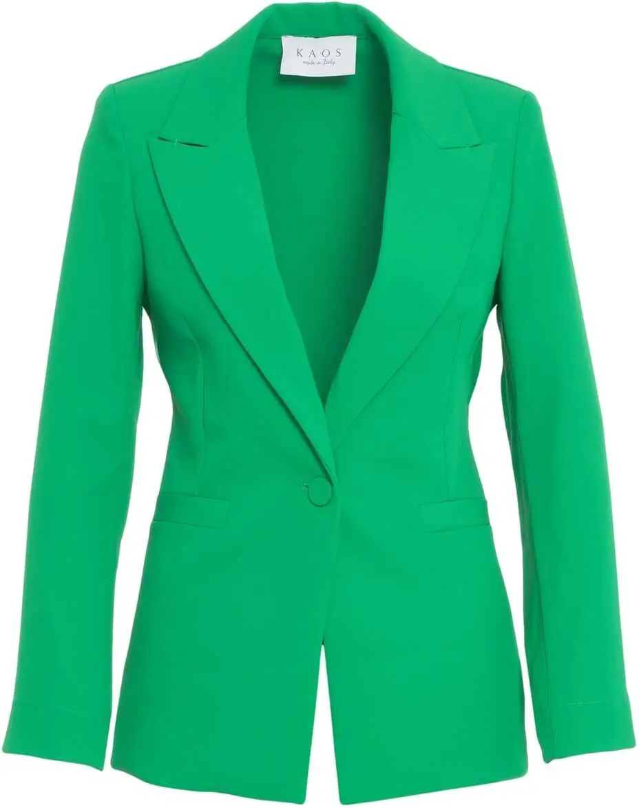 Sacouri office Kaos Single-breasted suit Green Femei (BM 17422471) 3
