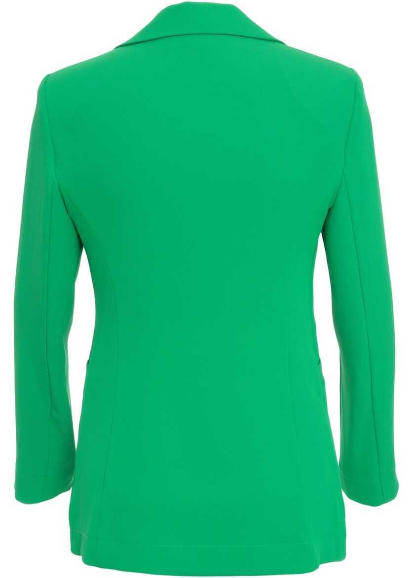 Sacouri office Kaos Single-breasted suit Green Femei (BM 17422471) 4