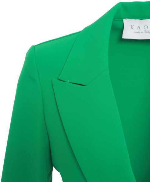 Sacouri office Kaos Single-breasted suit Green Femei (BM 17422471) 5