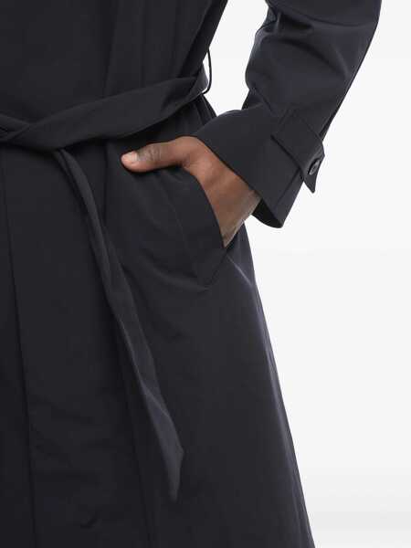 Paltoane Armani Giorgio Nylon Trench Coat With Belt Blue Barbati (BM 17422522) 4