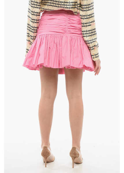 Fuste scurte Patou Ruffled Mini Skirt Pink Femei (BM 17422543) 2