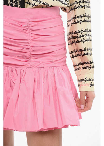 Fuste scurte Patou Ruffled Mini Skirt Pink Femei (BM 17422543) 3