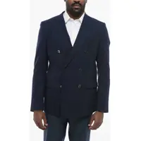Sacouri Dolce & Gabbana Taormina Unlined Light Wool Blazer With Double-Breasted Desi