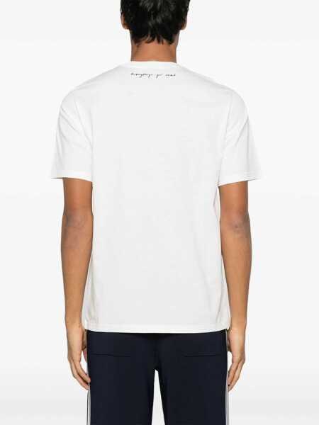 Tricouri WALES BONNER T-Shirt Original WHITE Barbati (BM 17422711) 3