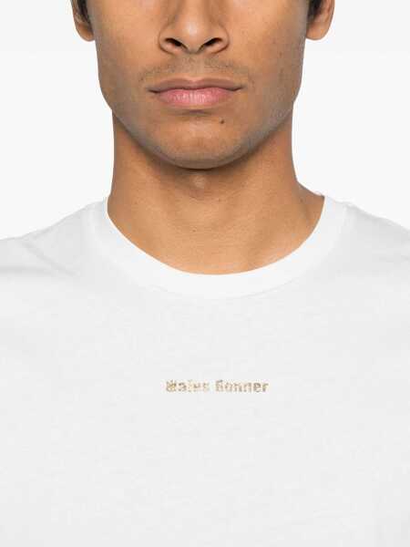 Tricouri WALES BONNER T-Shirt Original WHITE Barbati (BM 17422711) 4