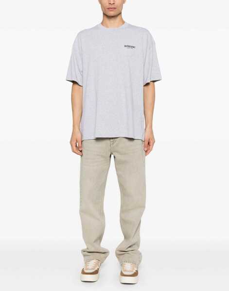 Tricouri REPRESENT T-Shirt With Logo GREY Barbati (BM 17422726) 2