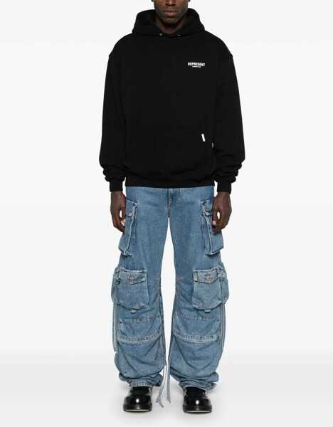 Bluze de trening REPRESENT Hoodie BLACK Barbati (BM 17422732) 2