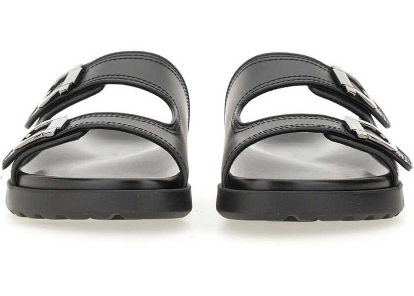 Sandale Ferragamo Double-Strap Sandal BLACK Barbati (BM 17422762) 4