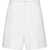 Valentino Garavani 4-Pocketed Cotton Shorts With Hidden Fastening White