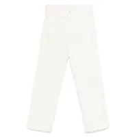 Blugi Mother High Waist Jeans In Light Beige Femei