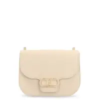 Genti de umar Salvatore Ferragamo Gancini Leather Crossbody Bag Femei
