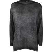 Camasi Avant Toi Hand Painted Boat Neck Off Gauge Pullover Clothing Femei