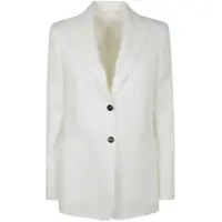 Sacouri Max Mara Spire Linen Blazer Jacket Clothing Femei