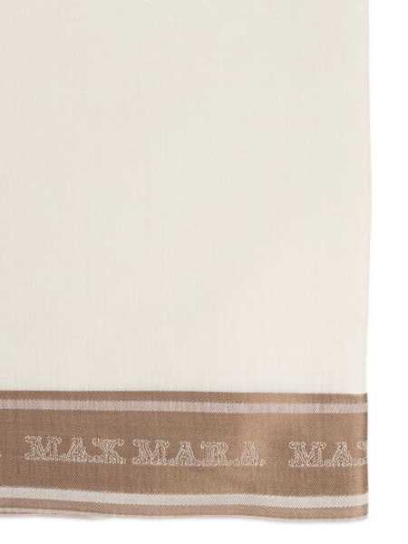 Esarfe Max Mara Max Mara Scarves Beige Femei (BM 17424078) 3