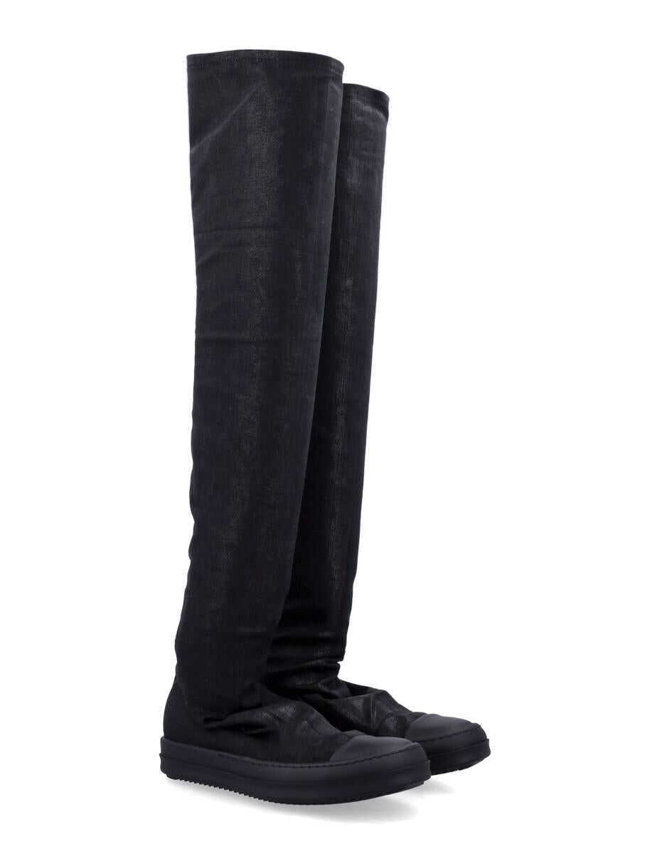 Sneakers Rick Owens Rick Owens Drkshdw High Sock Sneaks ALL BLACK Femei (BM 17424333) 2