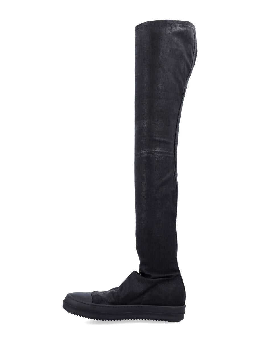 Sneakers Rick Owens Rick Owens Drkshdw High Sock Sneaks ALL BLACK Femei (BM 17424333) 3
