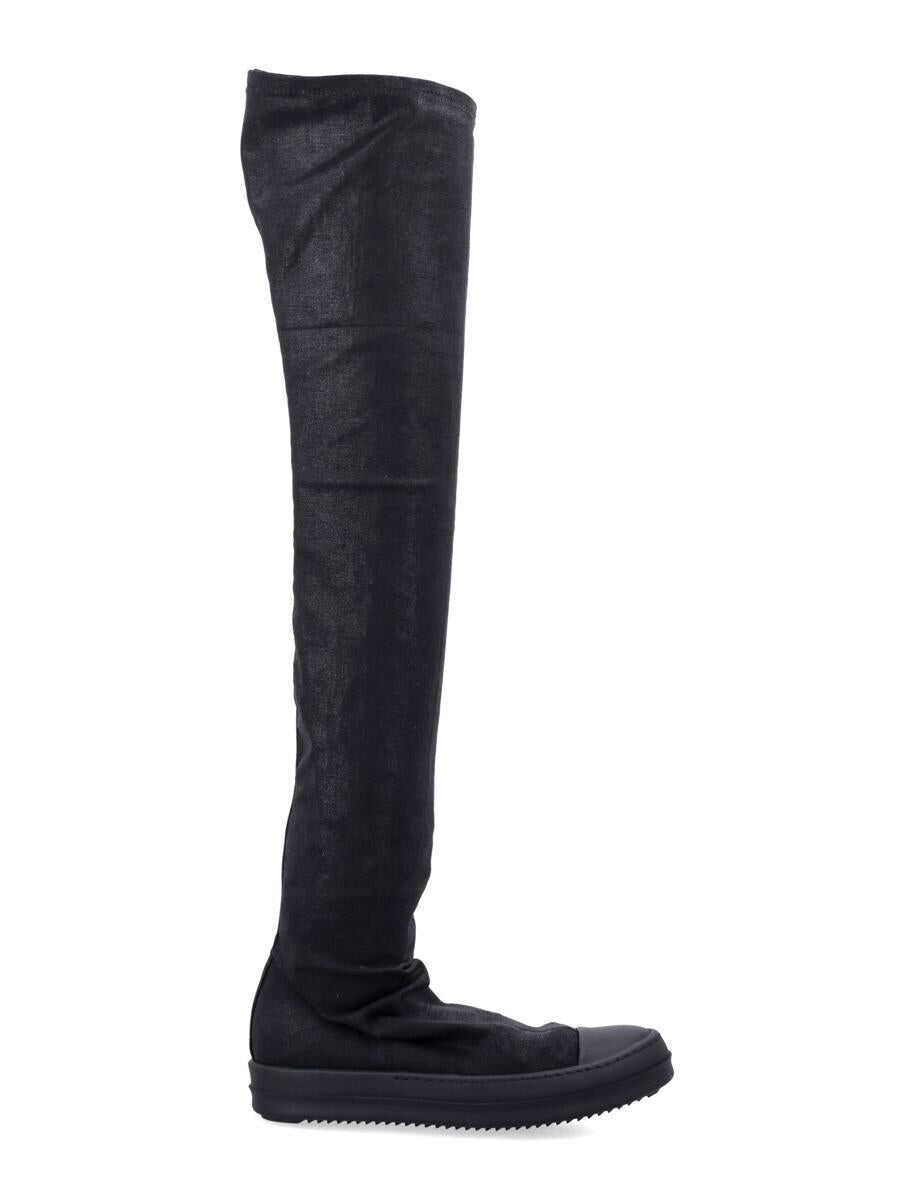 Sneakers Rick Owens Rick Owens Drkshdw High Sock Sneaks ALL BLACK Femei (BM 17424333) 1