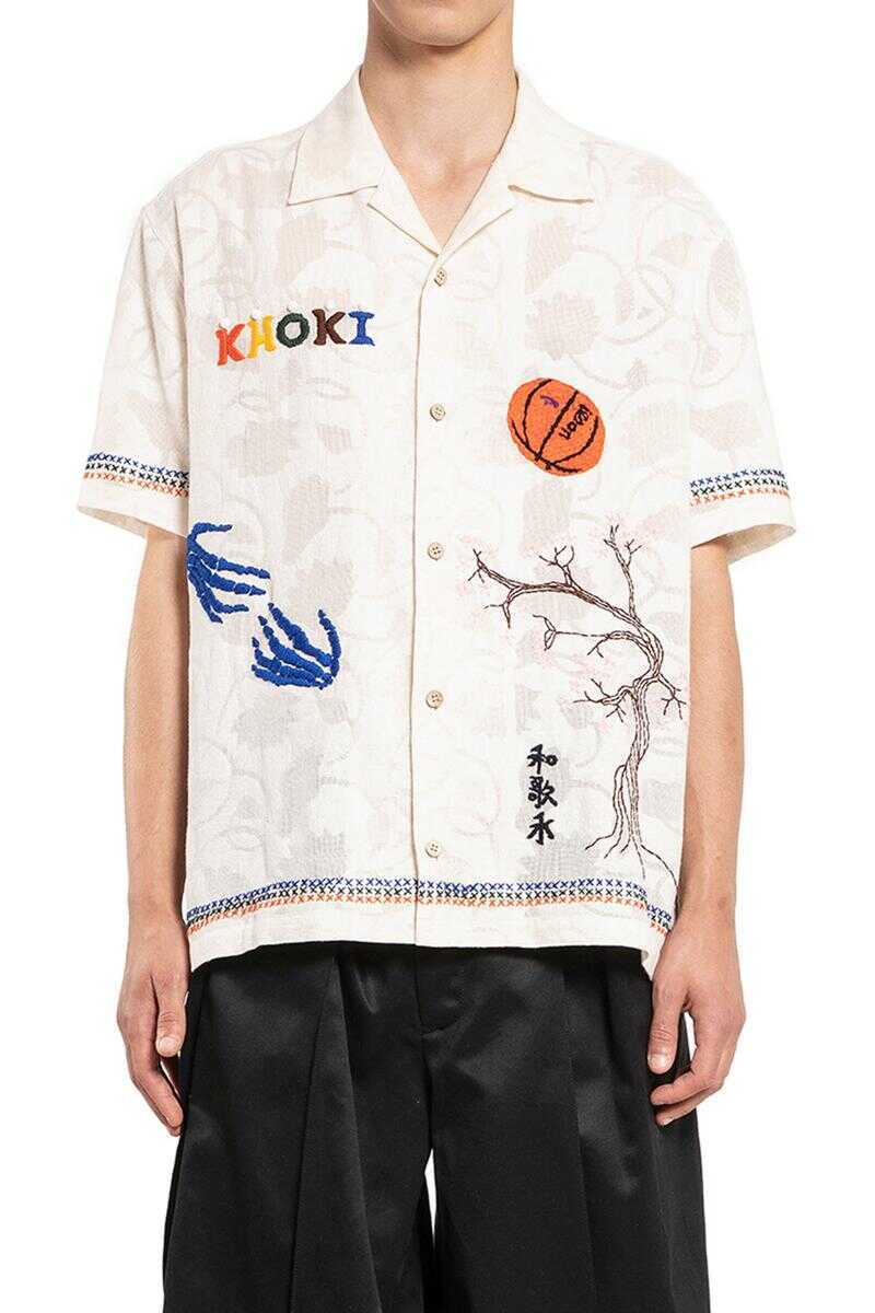 Camasi Khoki Khoki Shirts WHITE Barbati (BM 17424354) 1