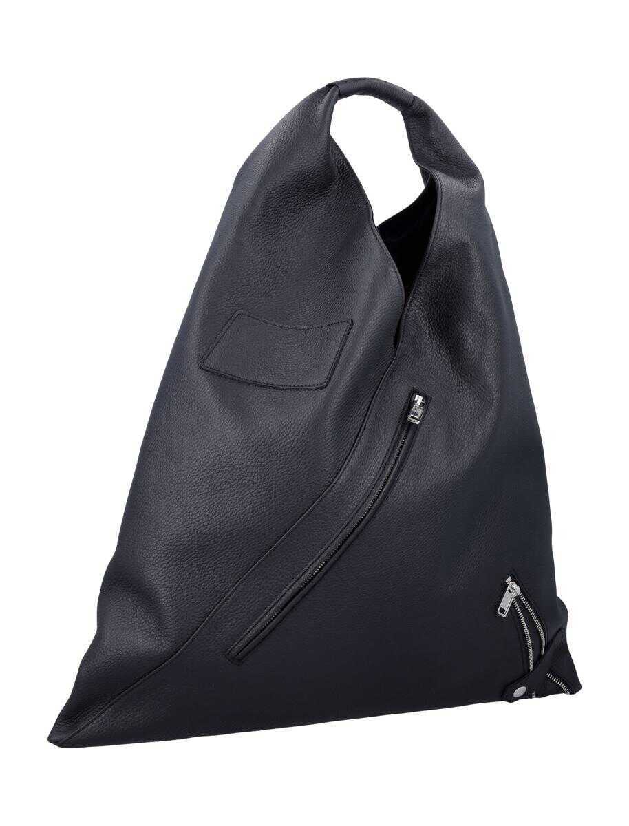 Genti de umar MM6 Maison Margiela Mm6 Maison Margiela Japanese Bag Classic Medium Black Femei (BM 17424360) 2