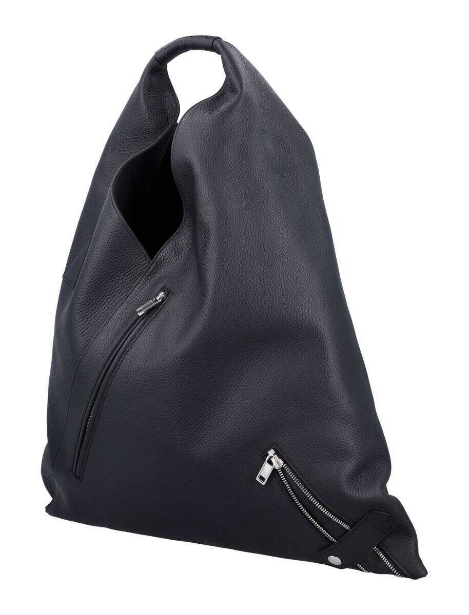 Genti de umar MM6 Maison Margiela Mm6 Maison Margiela Japanese Bag Classic Medium Black Femei (BM 17424360) 3