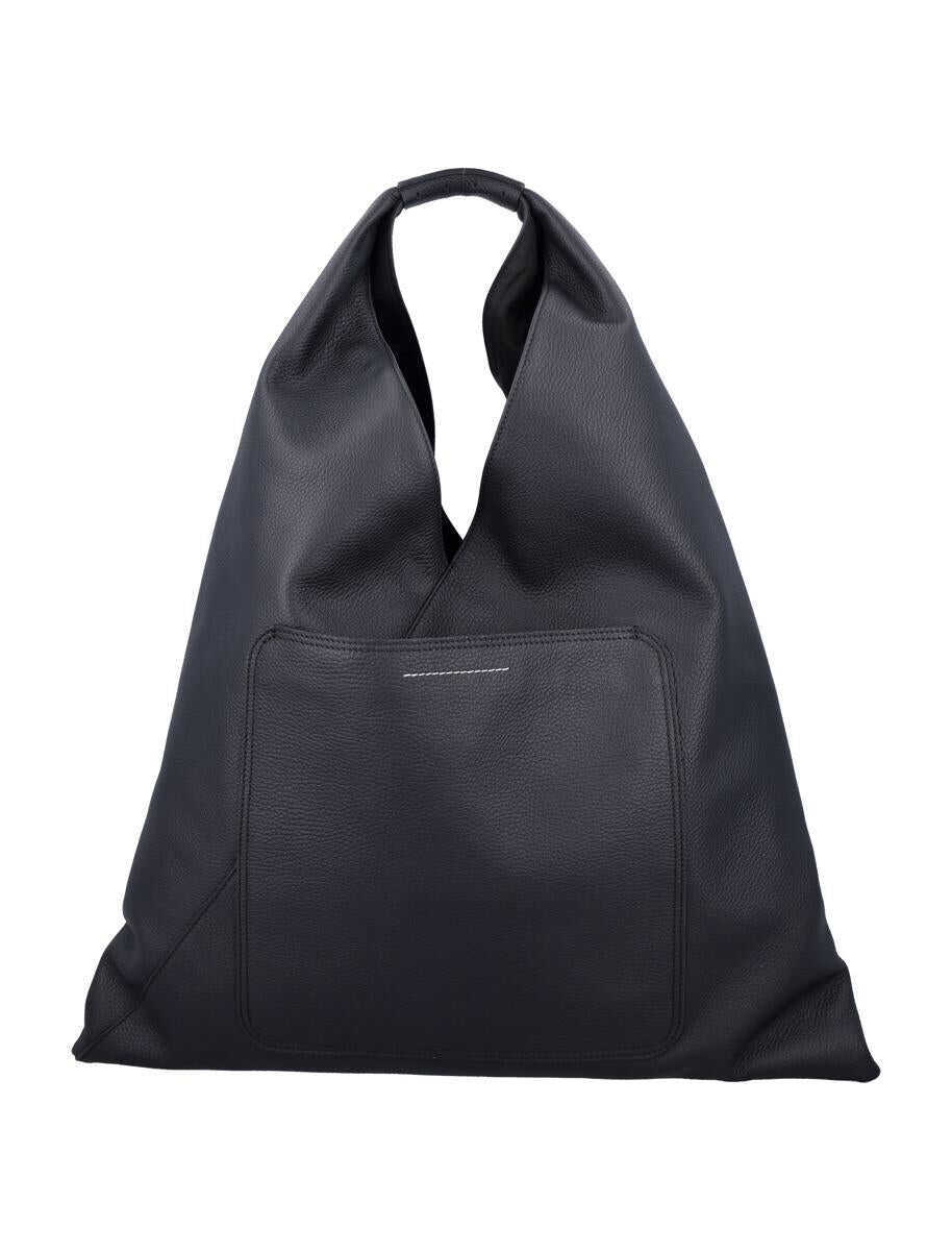 Genti de umar MM6 Maison Margiela Mm6 Maison Margiela Japanese Bag Classic Medium Black Femei (BM 17424360) 4