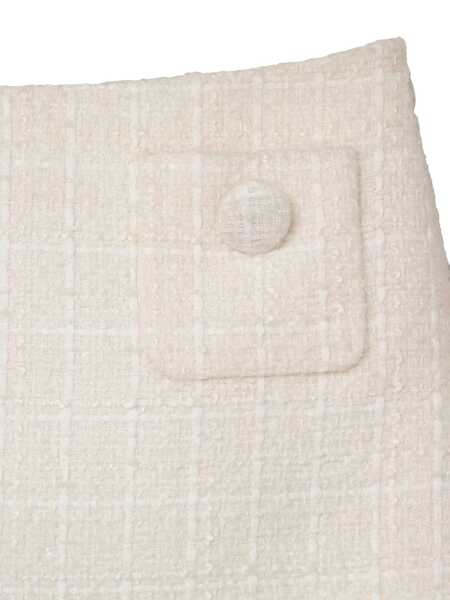 Fuste Marc Jacobs Marc Jacobs Tweed Mini Skirt Beige Femei (BM 17424408) 5