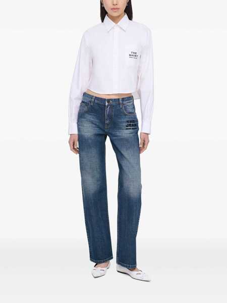 Blugi Marc Jacobs Marc Jacobs Denim Cotton Jeans BLUE Femei (BM 17424459) 2