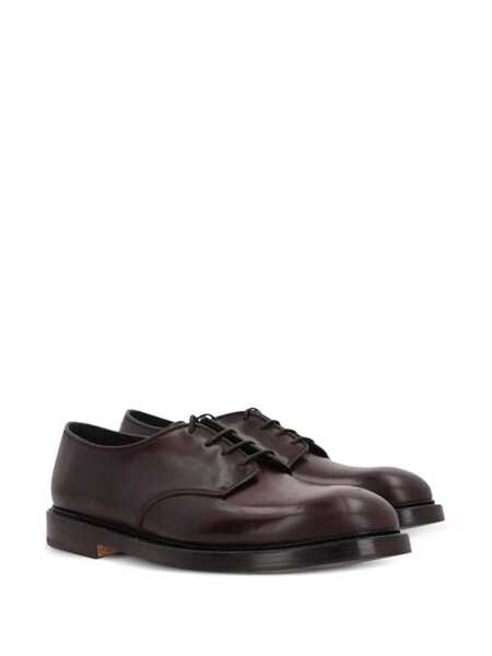 Pantofi eleganti Premiata Premiata Sand Cobi Leather Lace Up Shoes Beige Barbati (BM 17424597) 2