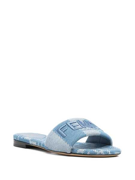 Sandale Fendi Fendi Sandals & Slides BLUE Femei (BM 17426079) 2