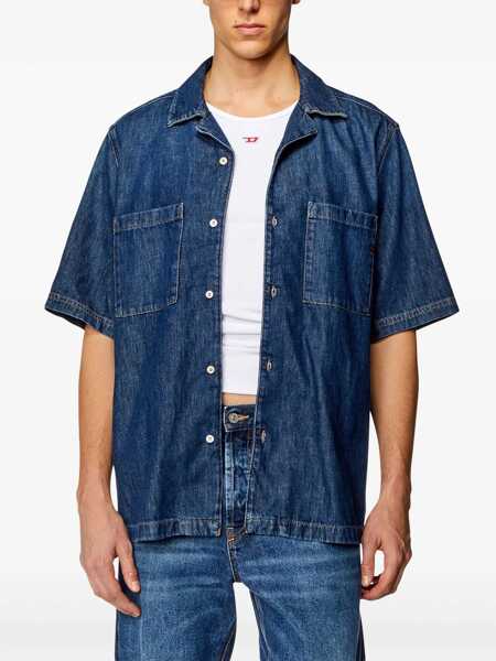 Camasi Diesel Diesel Shirt BLUE Barbati (BM 17426193) 3