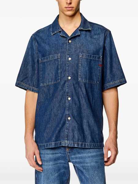 Camasi Diesel Diesel Shirt BLUE Barbati (BM 17426193) 4