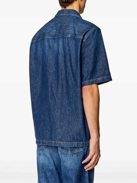Camasi Diesel Diesel Shirt BLUE Barbati (BM 17426193) 5