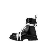 Incaltaminte Moschino Dama - Sneakers Moschino Moschino Lace-Up Boots Black Femei (BM 17426214) - B-mall.ro