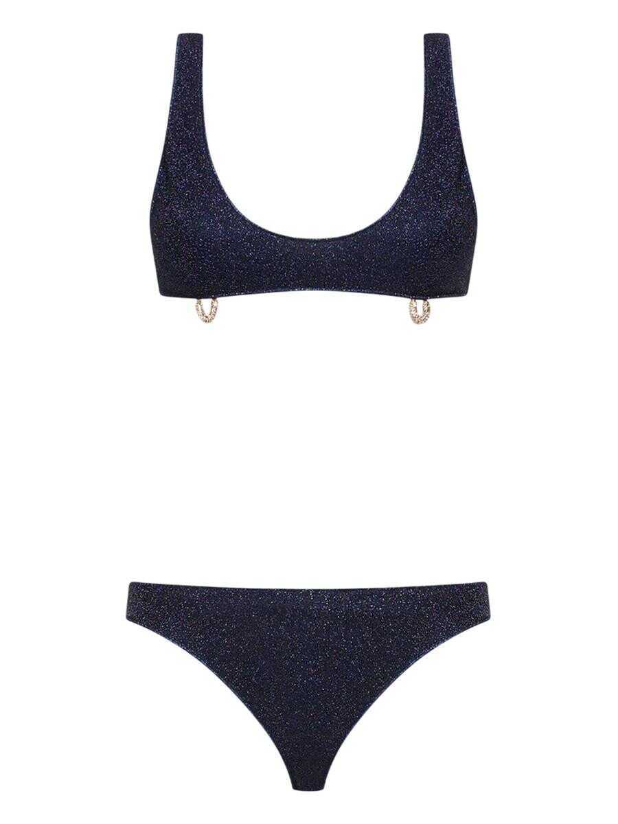 Costume de baie OSEREE Osree Lumiere Piercing Sporty Set BLUE Femei (BM 17426220) 1