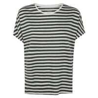 Pulovere Majestic Filatures Round Neck Short Sleeves Sweater Clothing Femei