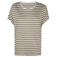 Pulovere Majestic Filatures Round Neck Short Sleeves Sweater Clothing Femei