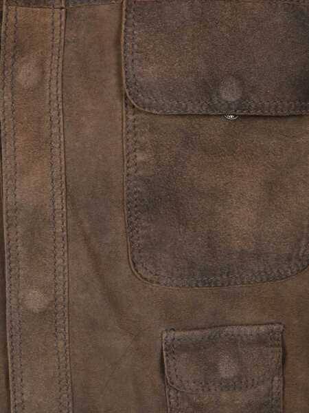 Camasi Giorgio Brato Giorgio Brato Suede Shirt Clothing GREY Barbati (BM 17428215) 3