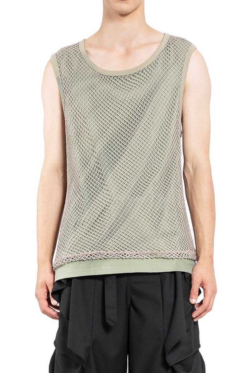 Topuri Jiyongkim Jiyongkim T-Shirts & Tank Tops GREEN Barbati (BM 17428542) 1