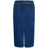 Fuste Patou Belted Midi Skirt Clothing Femei